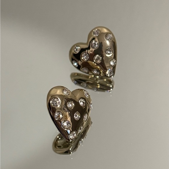 🆕J. Crew  Heart Earrings - Picture 7 of 15